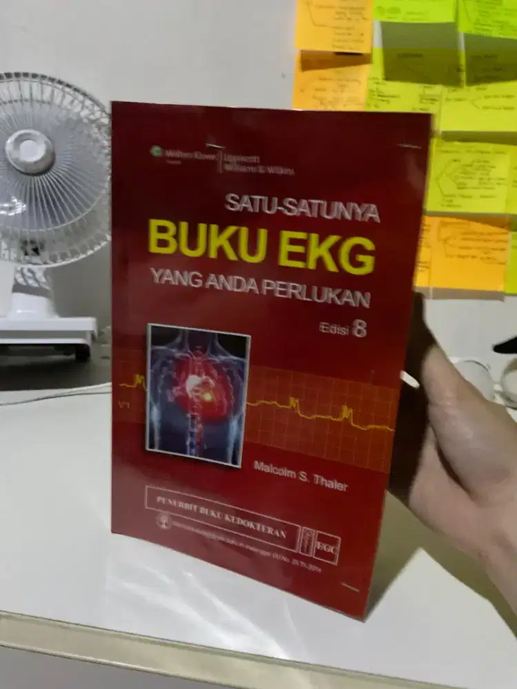 BUKU KEDOKTERAN BUKU EKG SATU-SATUNYA YANG ANDA PERLUKAN