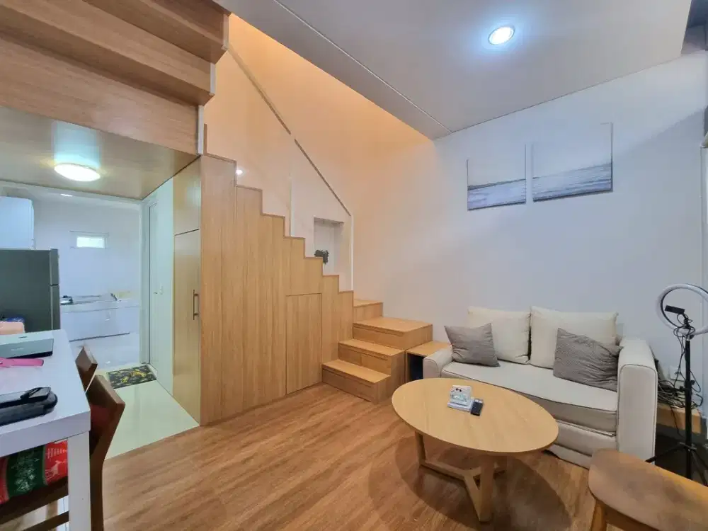 Dijual Rumah Minimalis Full Furnished Cluster Fleekhauz BSD Tangerang Selatan