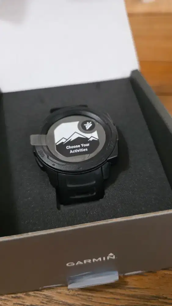 Garmin Instinct Tactical GPS Watch [Mulus, Siap Pakai, Fullset]