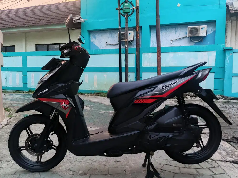 Honda beat ECO Fi esp 2017 stater halus mulus terawat