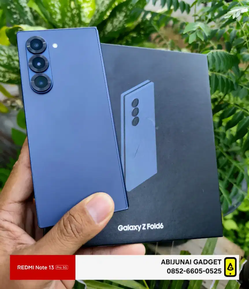 Samsung Z Fold 6 12/512GB Second - Garansi Panjang