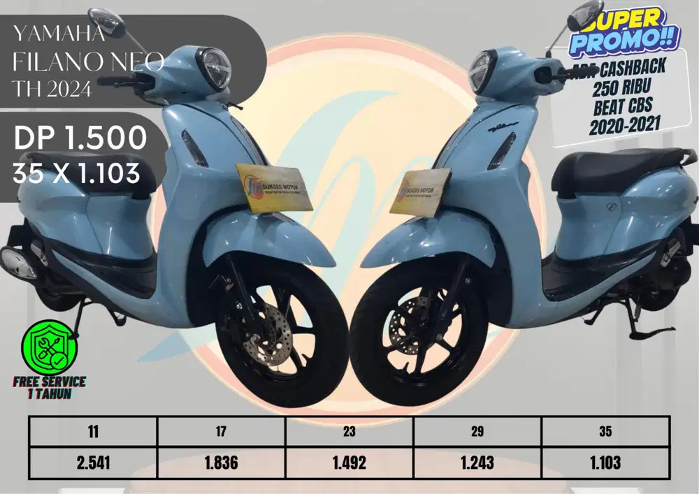 YAMAHA FILANO NEO TH 2024