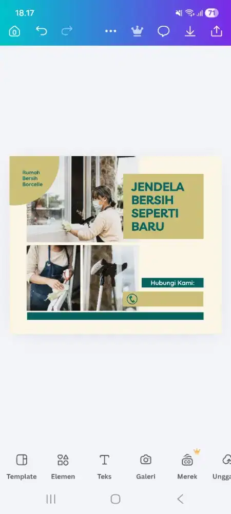 Jasa bersih2 apartmen/kossan