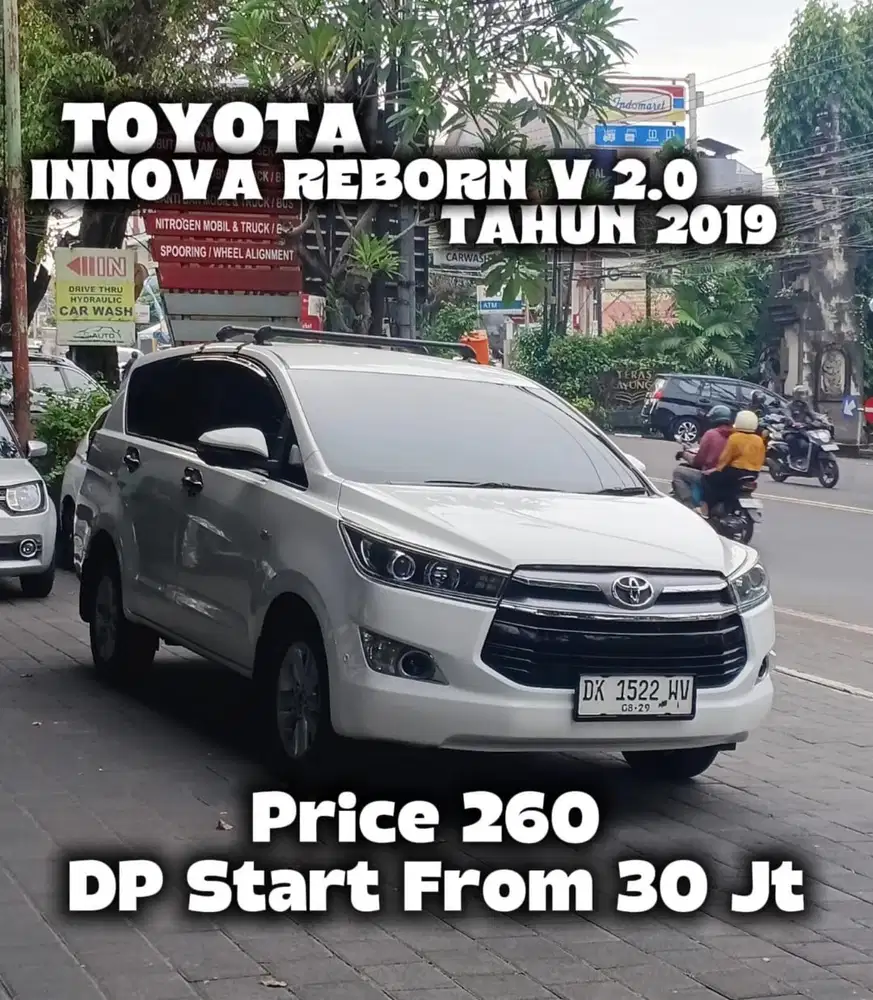INNOVA REBORN V MATIC BENSIN KM 50 RB ASLI BALI TANGAN PERTAMA