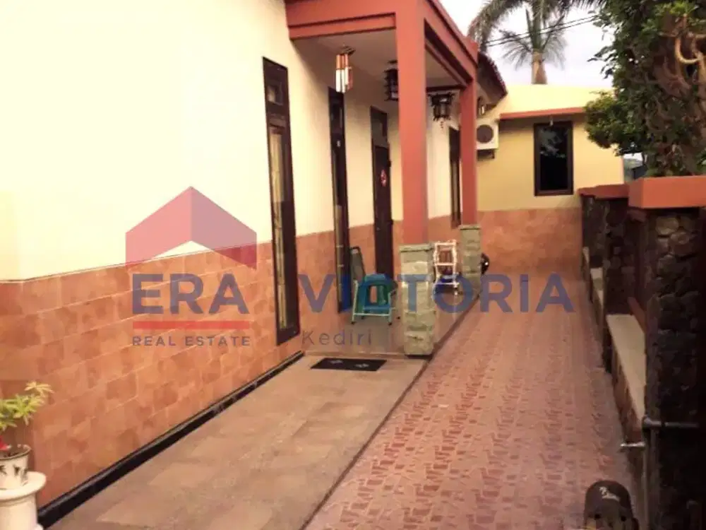 Rumah + Ruko Dalam Perumahan di Semampir Kota Kediri Dekat Gudang Garam Posisi Hook