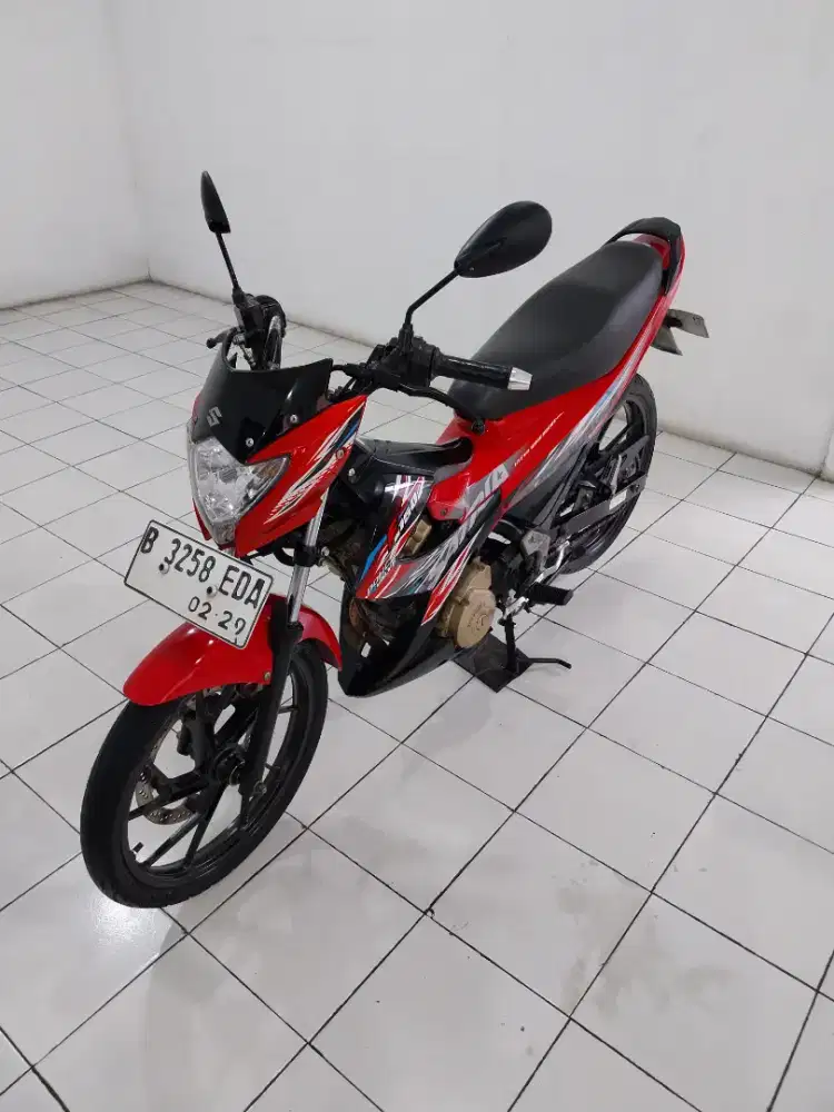 Satria f 150 cc 2014 pajak hidup panjang mulus
