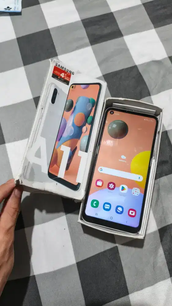 Samsung galaxy A11 Ram 3/32gb Normal
Siap Pakai