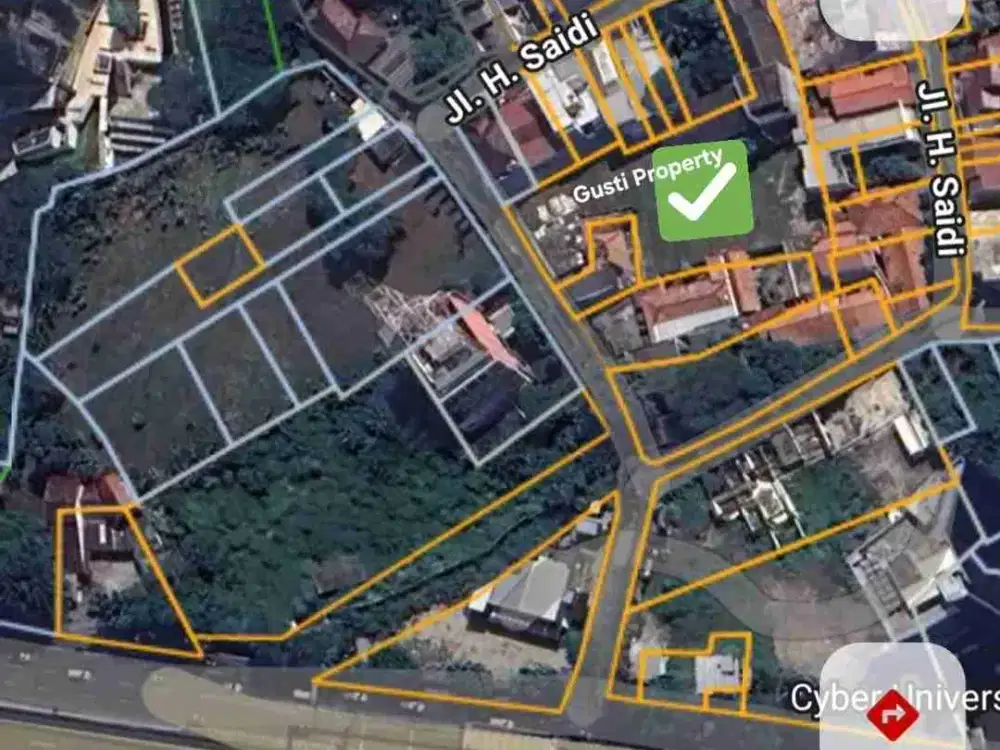 Lahan Komersial K-1 Belakang Antam 1/2 menit ke Jl Tb Simatupang / Tol JORR