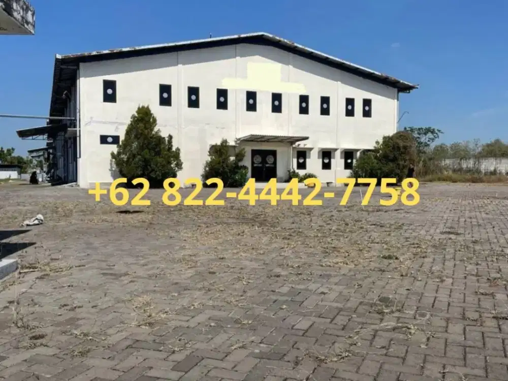 Dijual Eks Pabrik, Lokasi Strategis di Beji Pasuruan