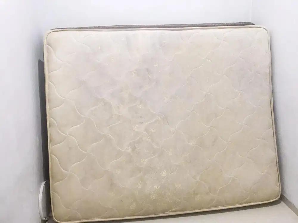 Jual kasur springbed warna putih cream uk 160x200