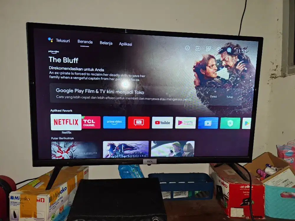 Tv Led TCL 32inc android tv+digital