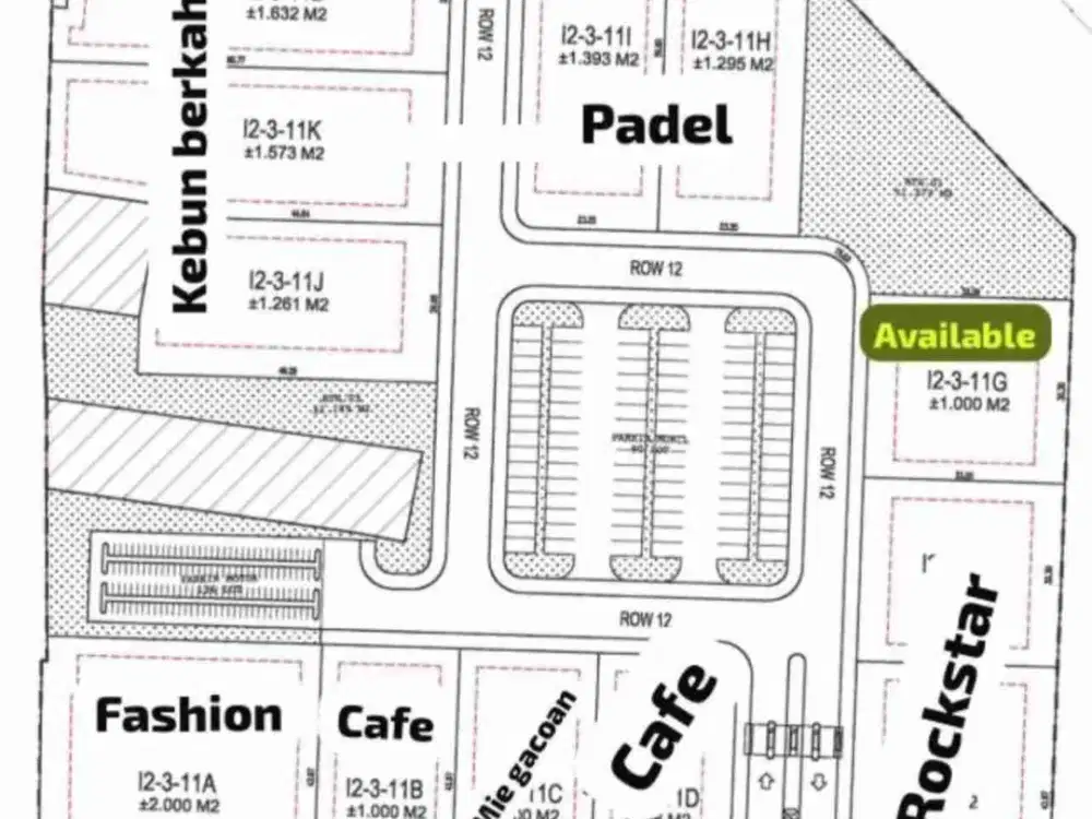 disewakan lahan komersial samping mie gacoan di harapan indah bekasi