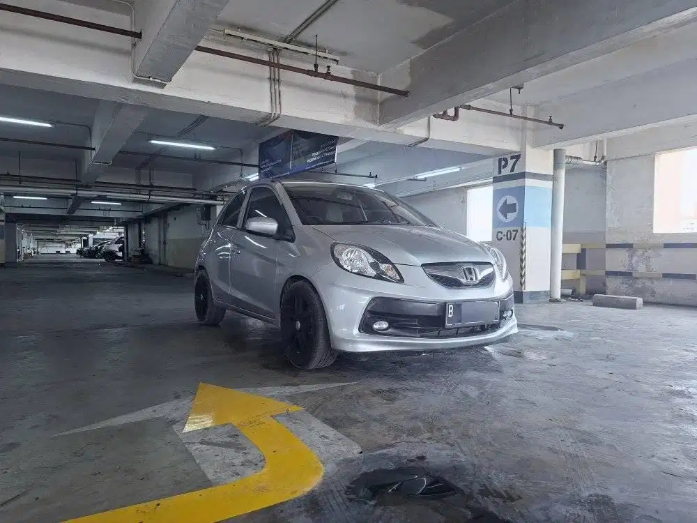 HONDA BRIO 1.2 E AT MATIC AUTOMATIC 2014 SILVER