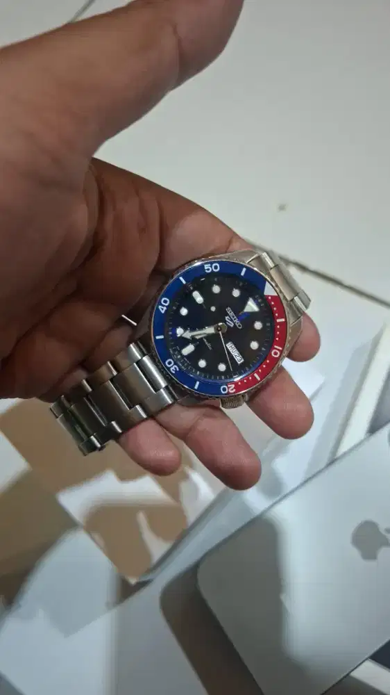 Di jual Seiko Pepsi 5 Sports SPRD53K1 Garansi Resmi Seiko Indo