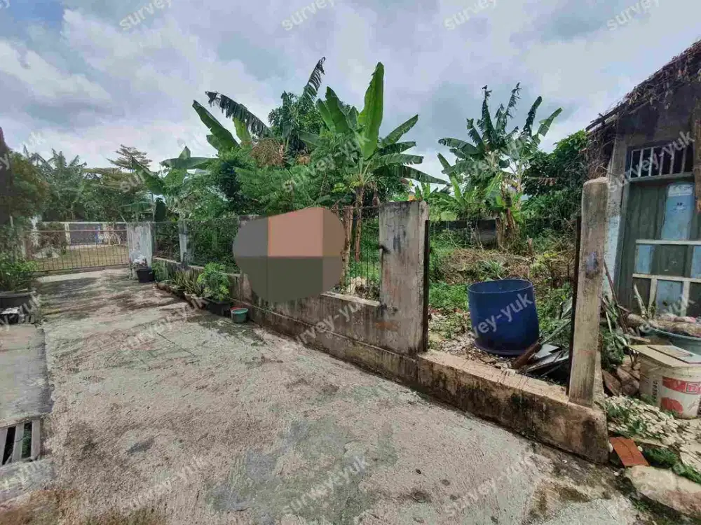 Tanah kavling 161 m2 SHM bebas banjir Strategis Pondok Benda - Pamulang