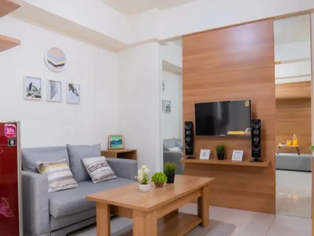 The green pramuka city sewa 2kamar full furnish baca deskripsi