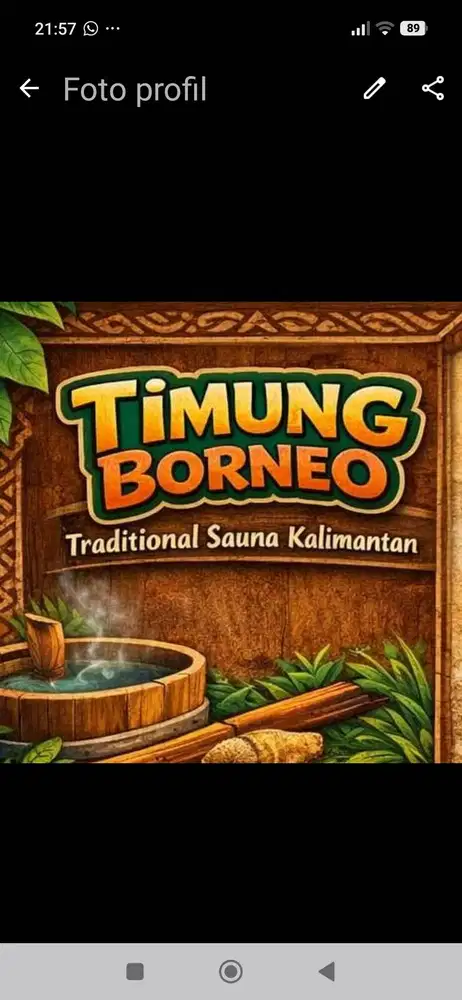 Kerja sama usaha sauna traditiional kalimantan