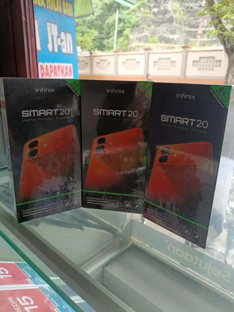 new infinix smart 20 4/64 garansi resmi 1th