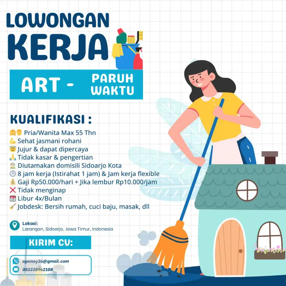 Lowongan ART Part Time