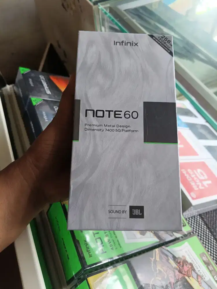 new infinix note 60 5G  8/256 garansi resmi 1th