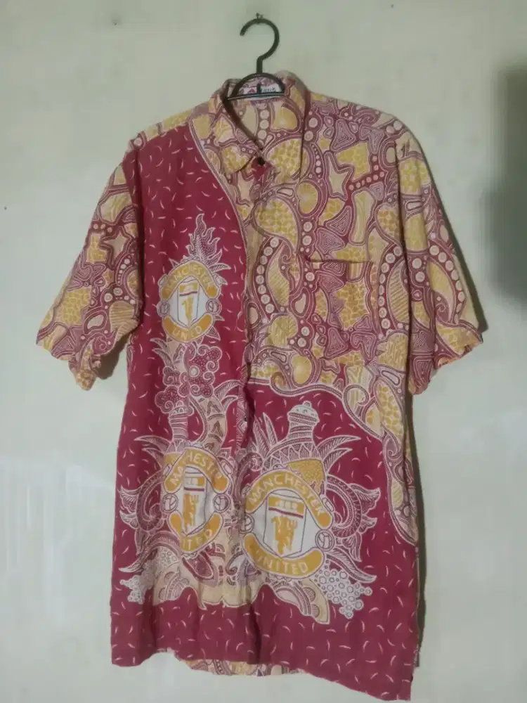 Jual baju batik Jogja mulus banget size L