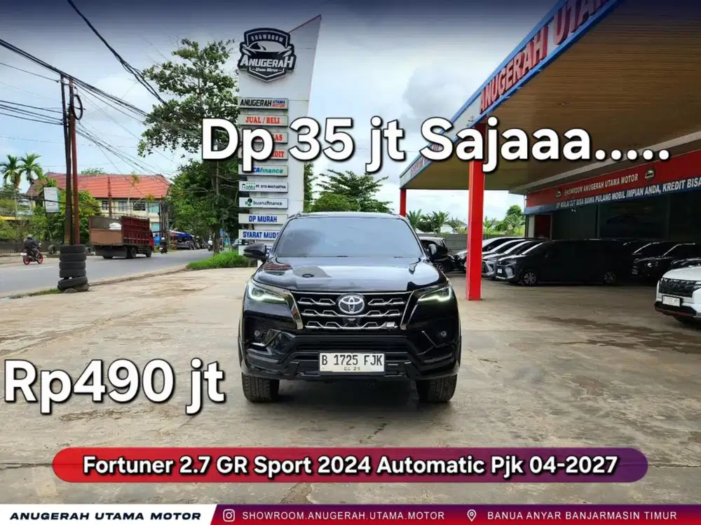 Fortuner SarZ 2.7 GR SPORT 2024 AT Dp35jt