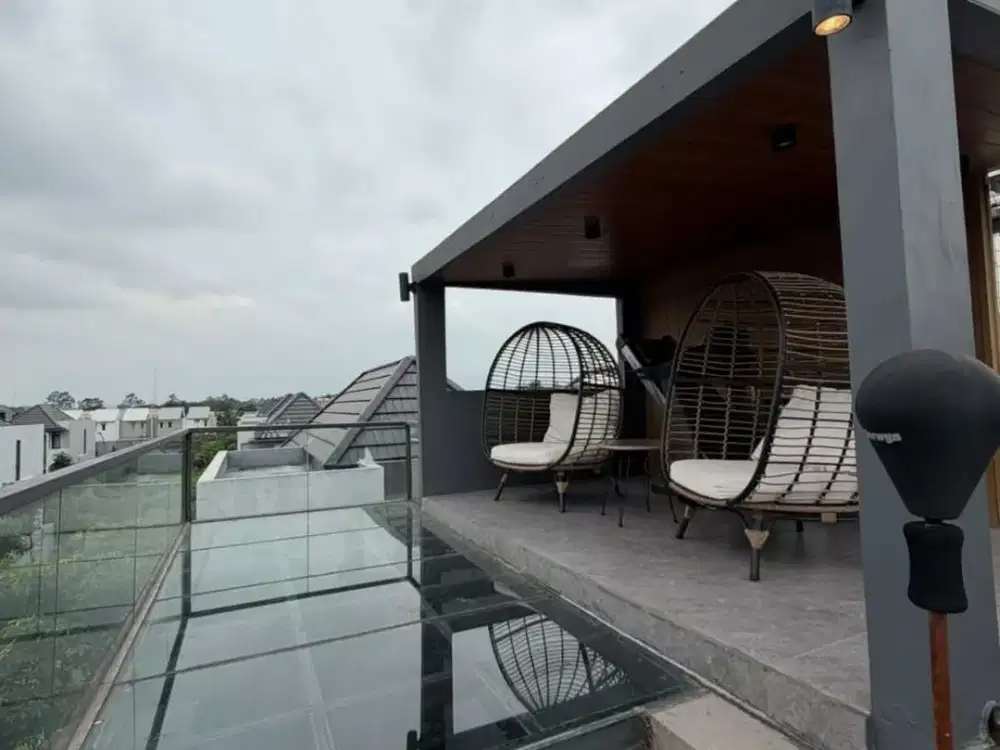 Dijual Rumah Full Furnished Ada pool - Aether Green Wich BSD