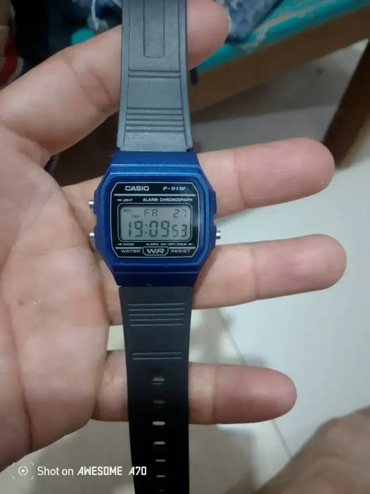 jam casio F91 W