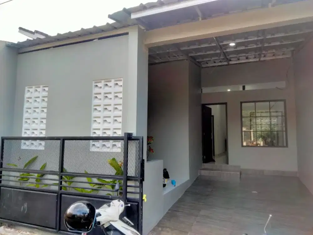 For Sale Rumah Murah Dalam Cluster dengan konsep taman dalam ruangan di Parung