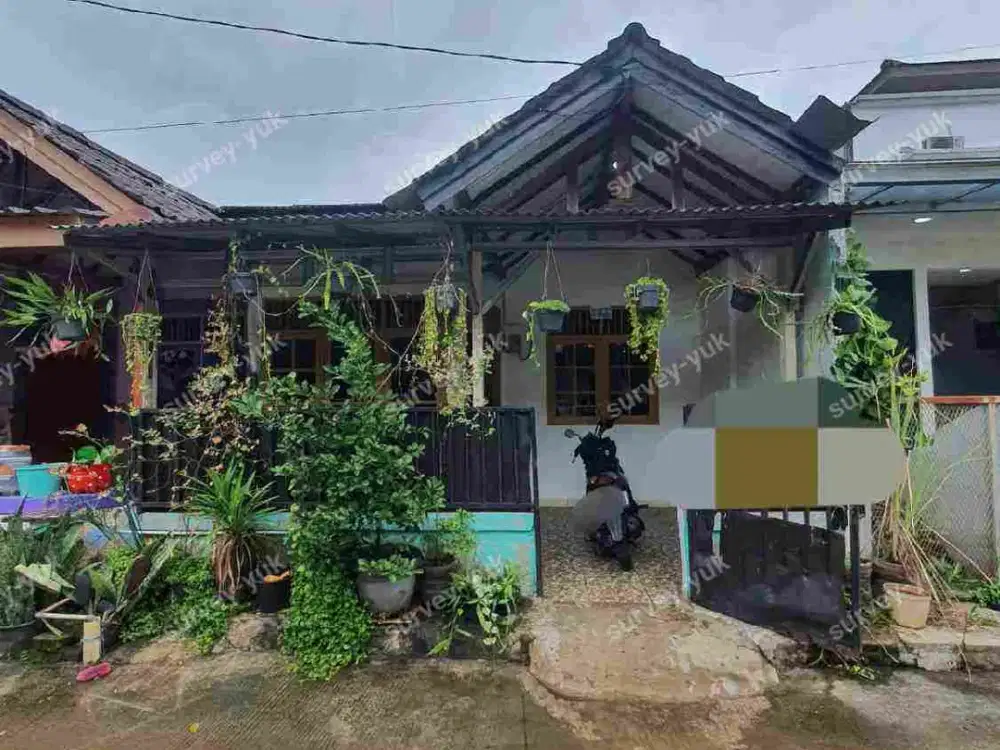 Rumah dalam komplek LT 60 m2 SHM strategis bebas banjir Pd Aren