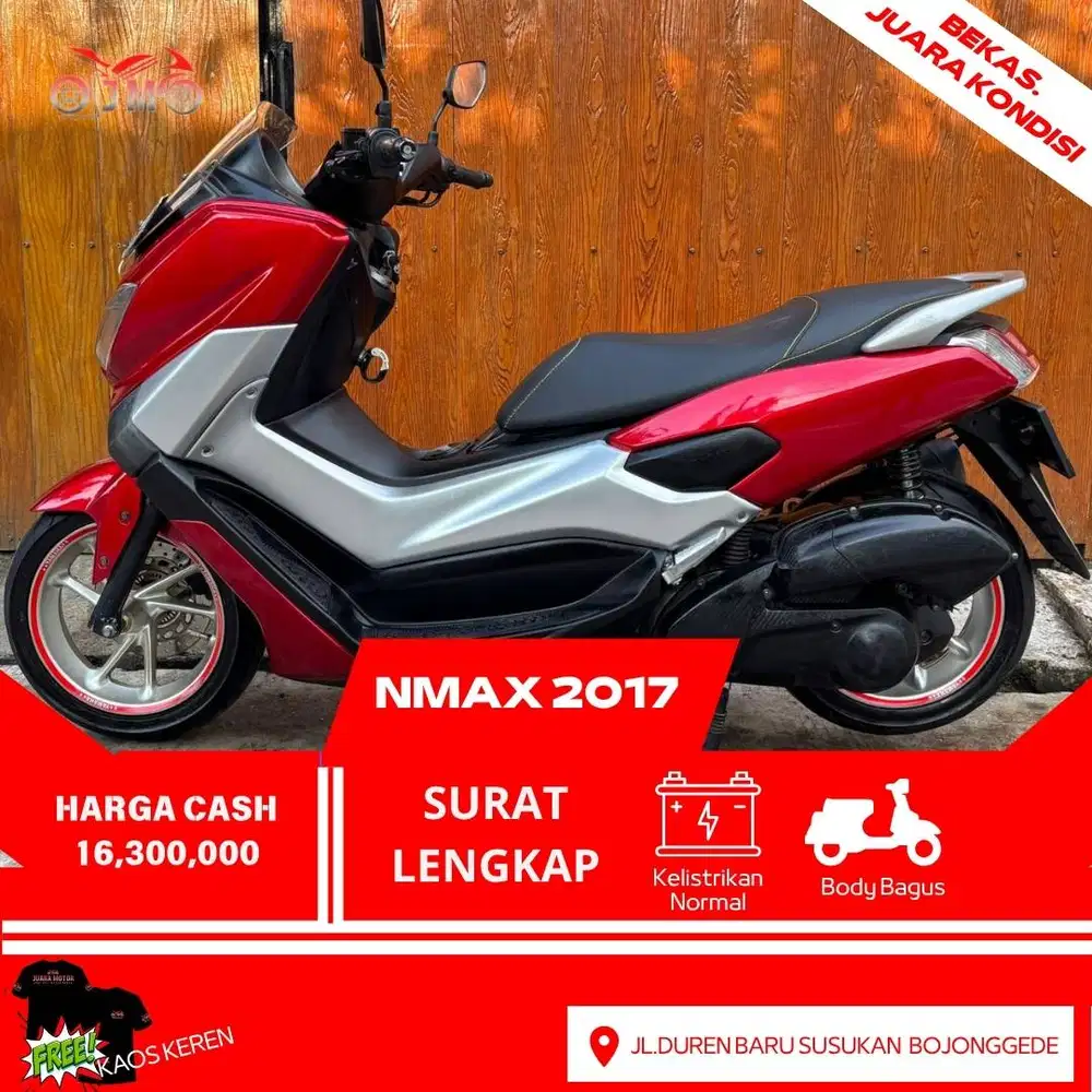 YAMAHA NMAX 2017 SURAT LENGKAP TERMURAH BISA TUKAR TAMBAH