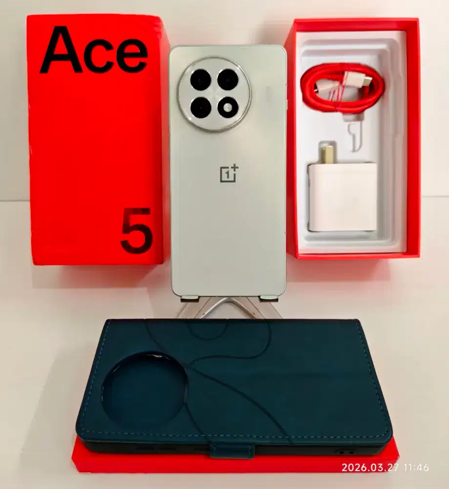 Oneplus Ace 5 (13R) 12/256 Gb fullset Likenew 99% Bea Cukai bs TT/BT