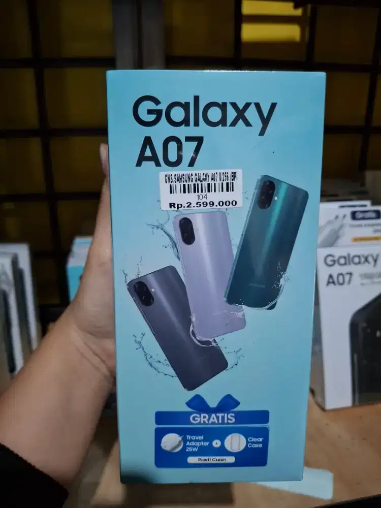 SAMSUNG GALAXY A07 8/256 + CASE | ATLANTIS DAHSYAT