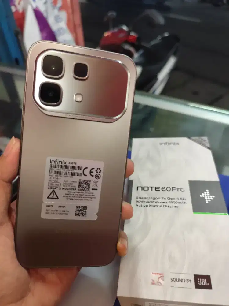 INFINIX NOTE 60 PRO 12/256 MULUS LIKE NEW