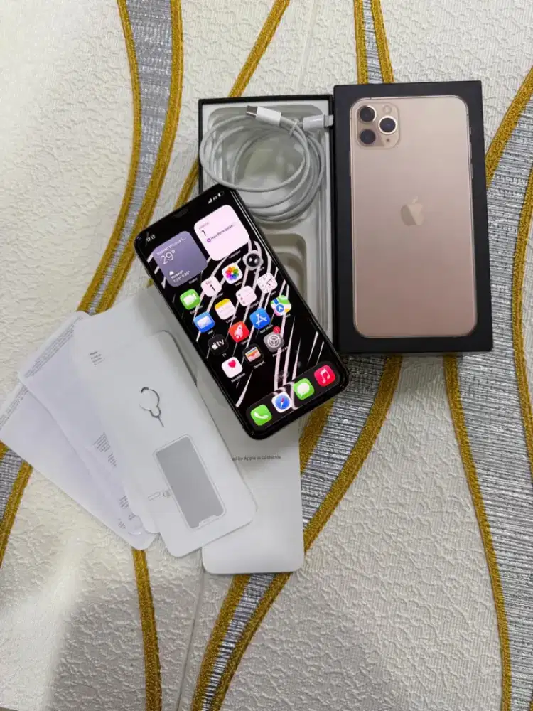 Iphone 11 Pro Max 512GB Inter Ori Mulus Fullset Original