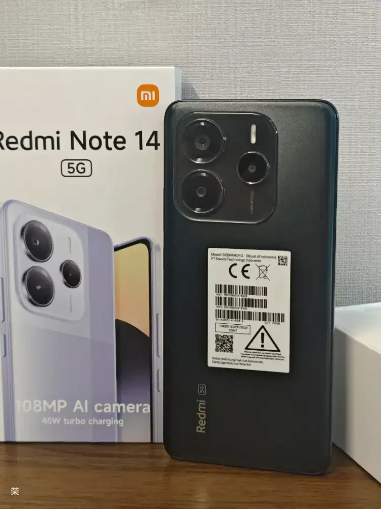 Redmi note 14 5g 8/256 bekas resmi