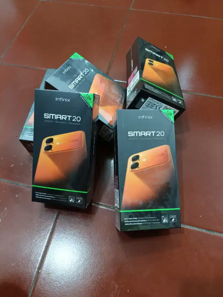 new infinix smart 20 4/128 garansi resmi 1th