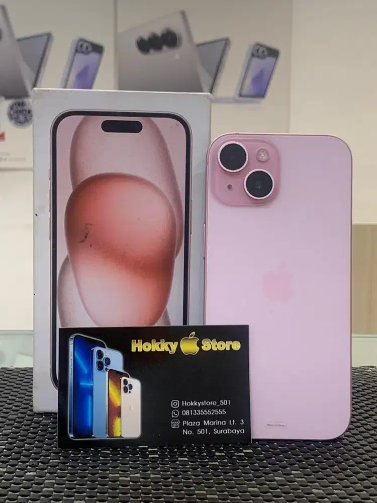 Iphone 15/128gb pink ex ibox bh 90%