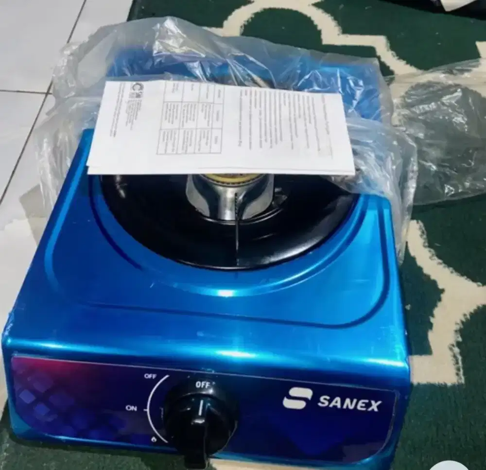 Kompor gas 1 tungku merk sanex