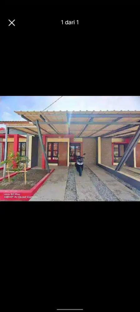 Pemasangan kanopy baja ringan kuat