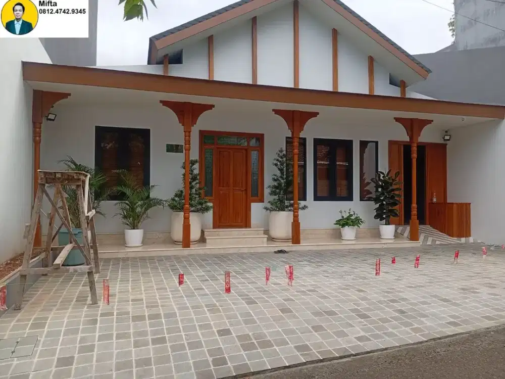 492. Disewakan Rumah Kantor di Sungai Sambas Kebayoran Baru Jakarta Selatan – Dekat MRT Blok M Siap Huni Full Furnish