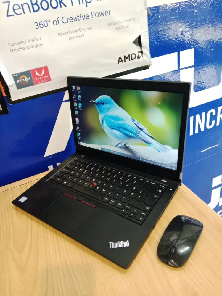LAPTOP TANGGUH BUAT KERJA LENOVO THINKPAD L480 CORE i5 RAM 8GB SSD 256