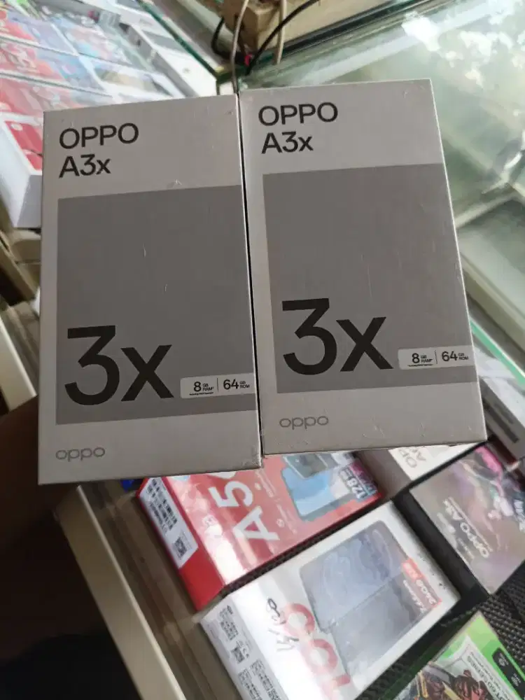 new oppo a3x 4/64 garansi resmi 1th