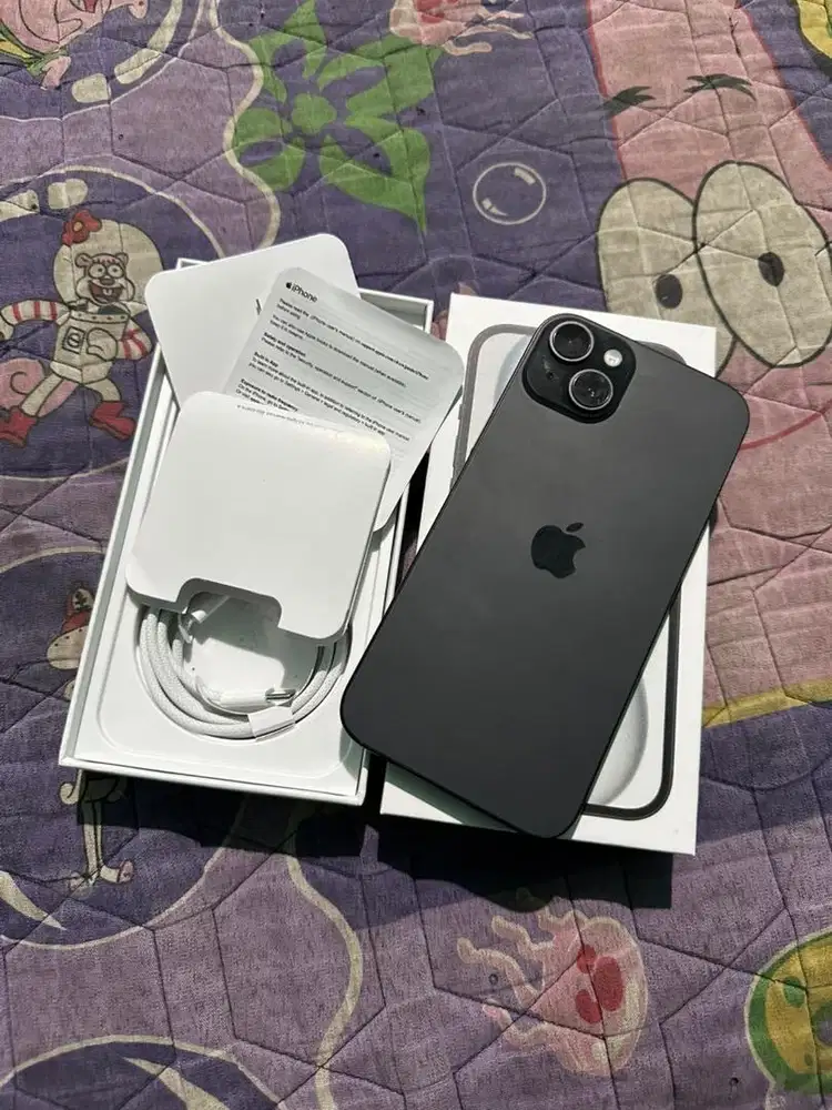 Iphone 15 plus 128 blackk