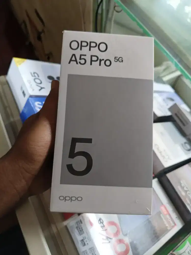new oppo a5pro 8/256 garansi resmi 1th