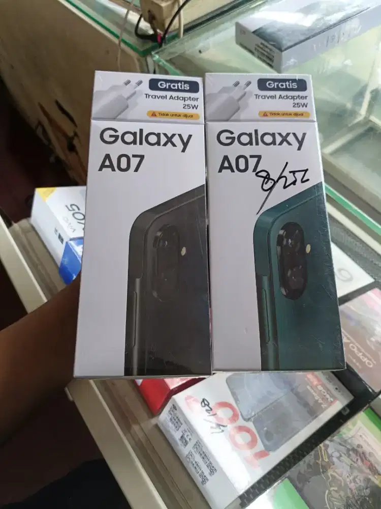 new samsung a07 8/256 garansi resmi 1th