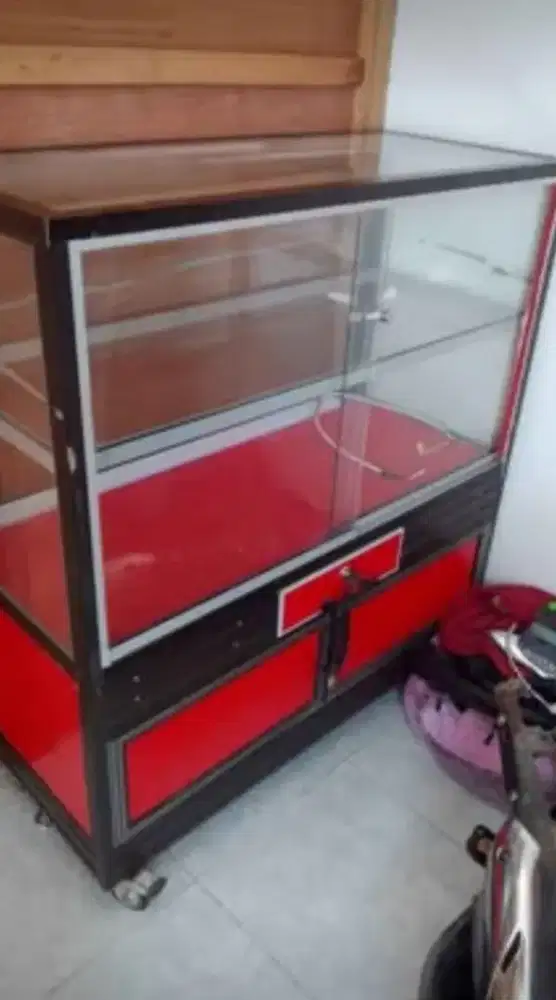 Rak steling Kaca Pulsa ponsel