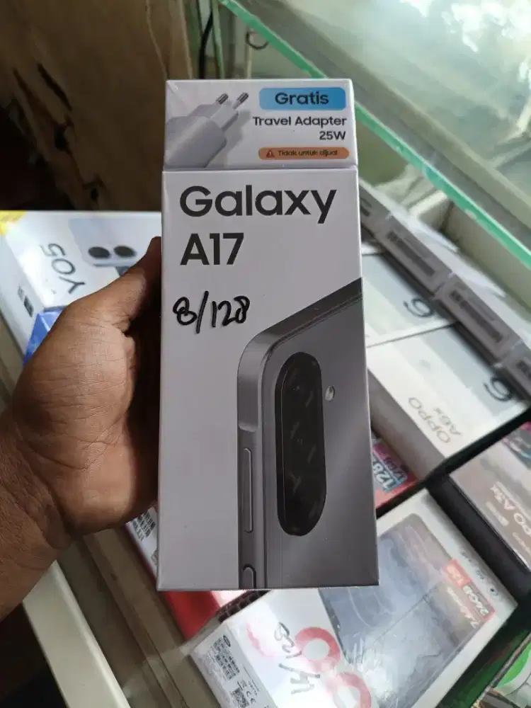 new samsung a17 8/128 garansi resmi 1th