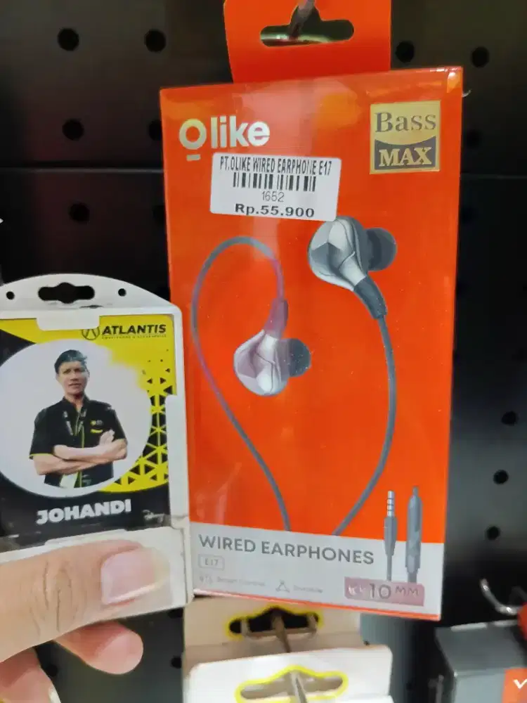 olike wired earphone e17