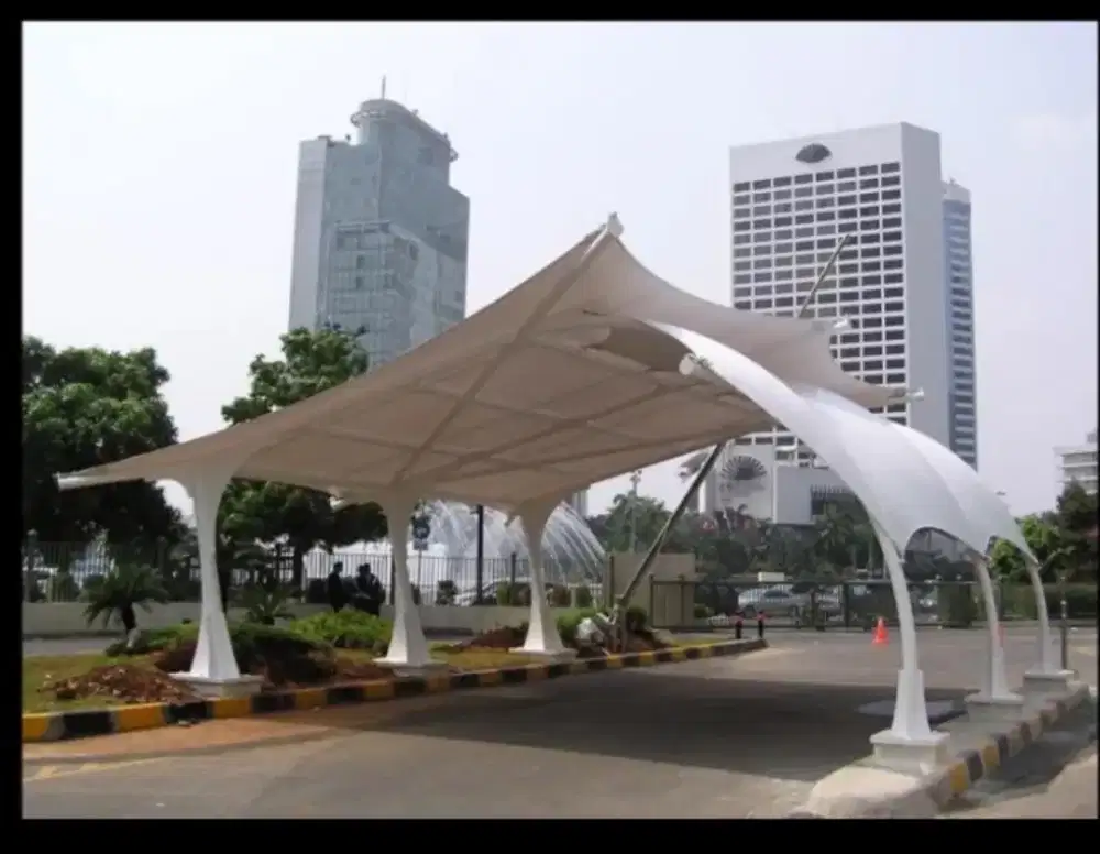 KANOPI MEMBRAN DESAIN MODERN+BERKUALITAS